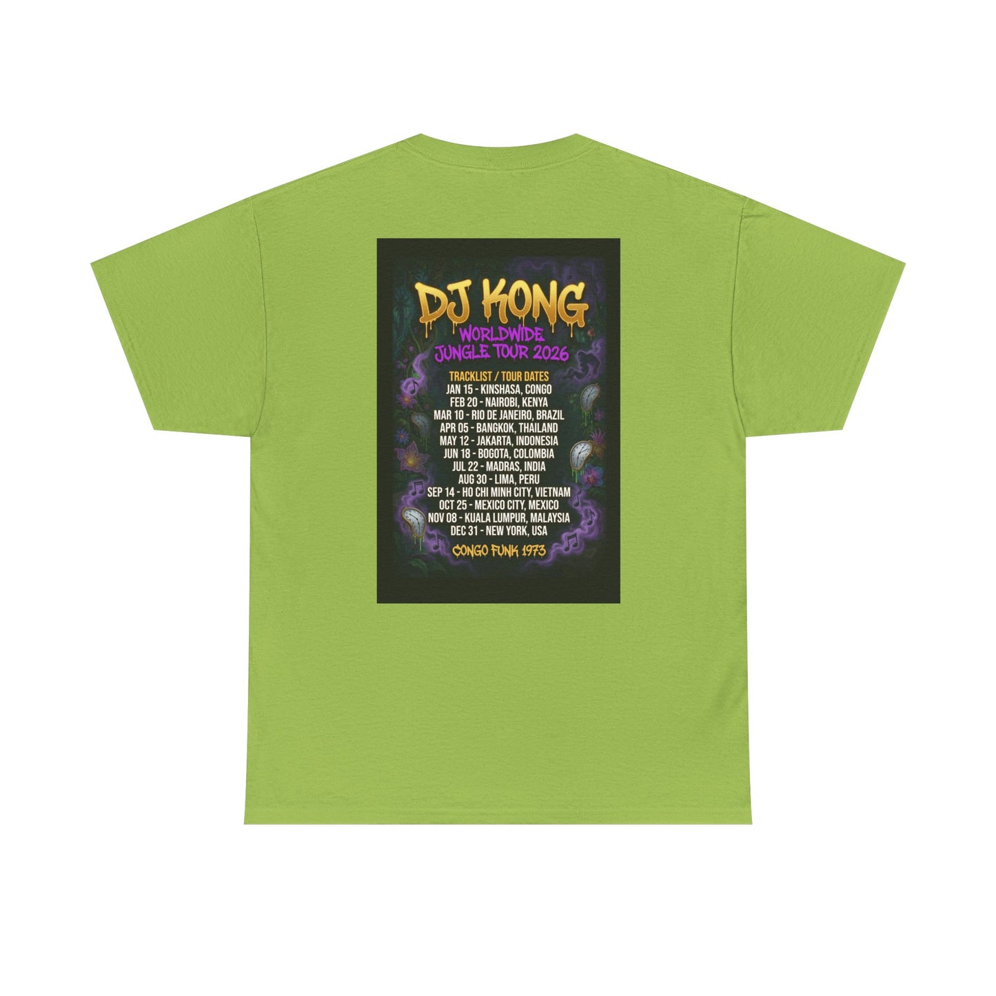 DJ Kong  World Tour Jungle Vibes  — Narciza Unisex T-shirt