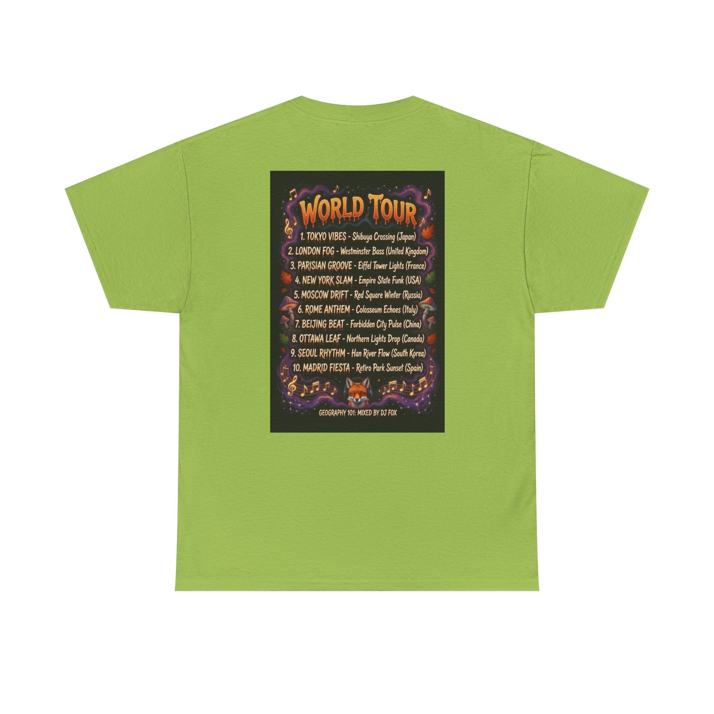 DJ Fox World Tour - Narciza T‑Shirt