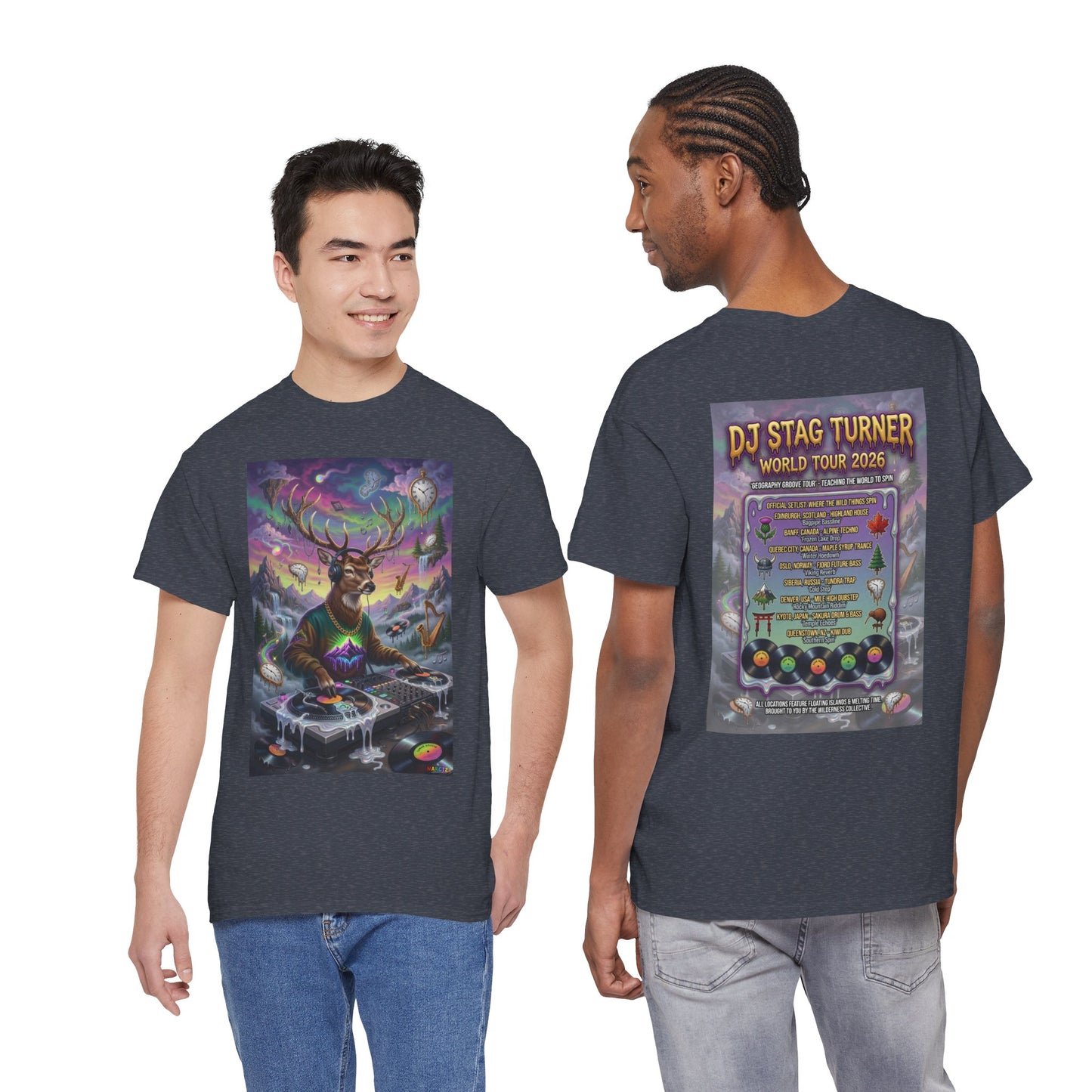 DJ Stag World Tour - Narciza Unisex T‑Shirt