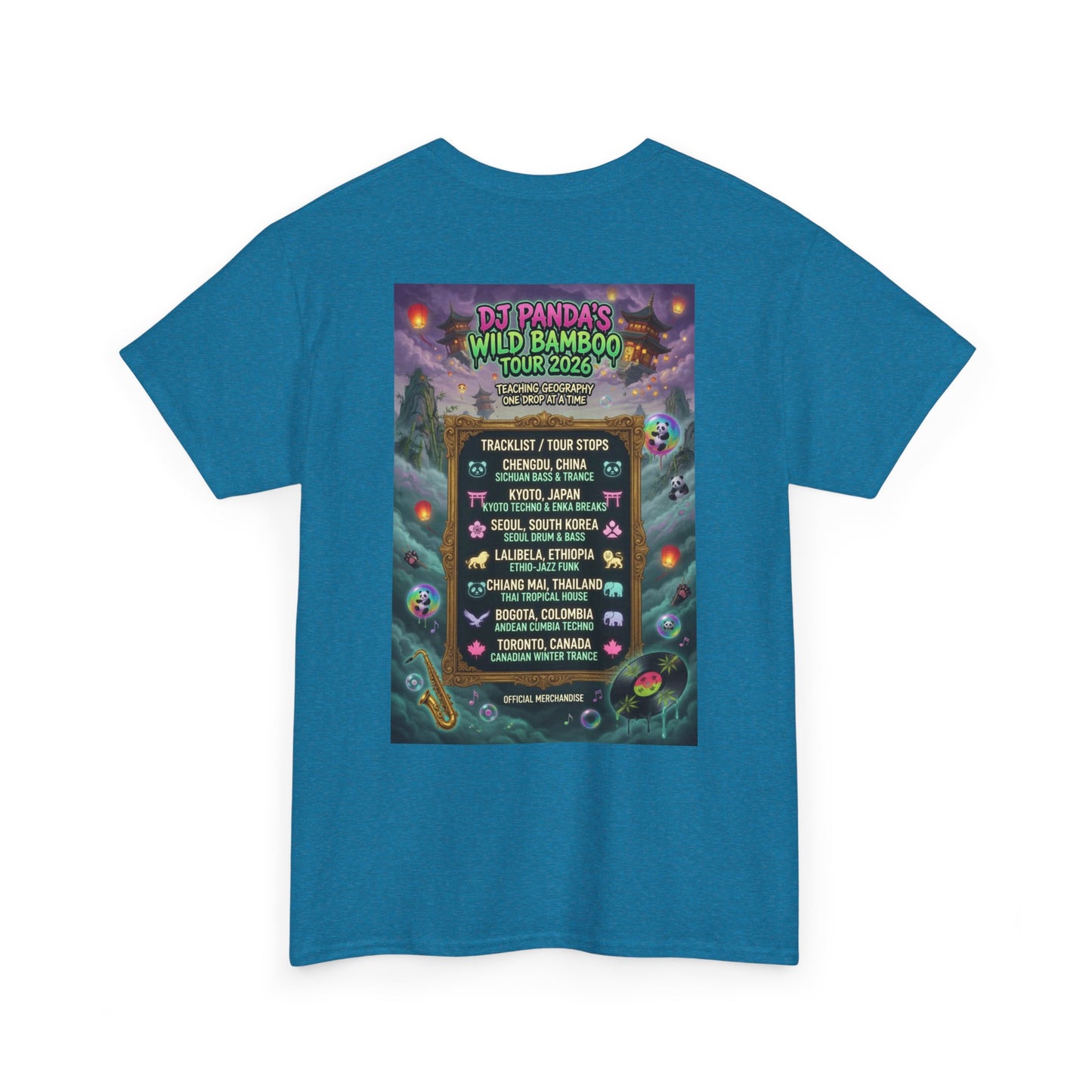 DJ Panda Wild Bamboo Tour —  Narciza Unisex T-Shirt