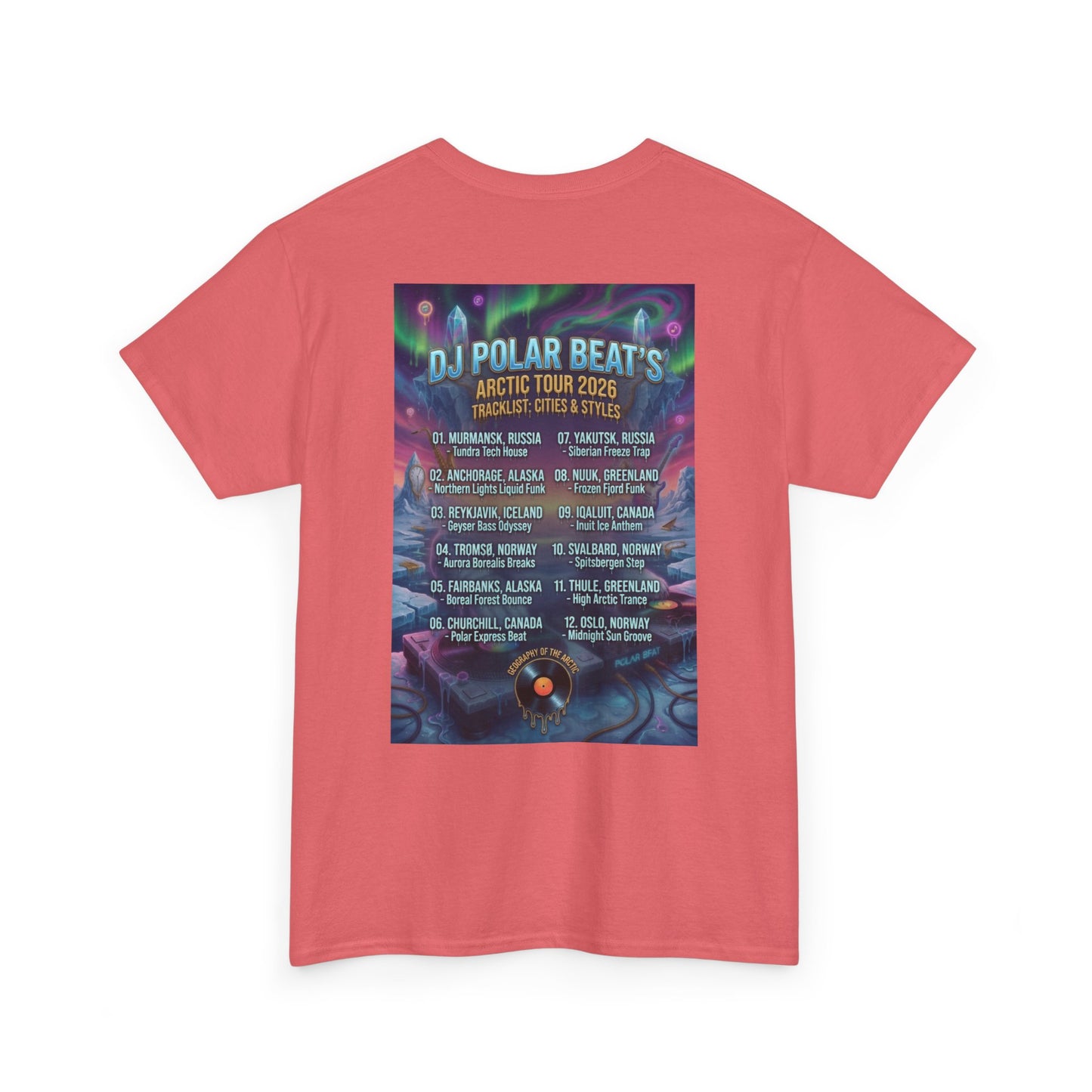 DJ Polar Beat Artic Tour — Narciza Unisex T-Shirt