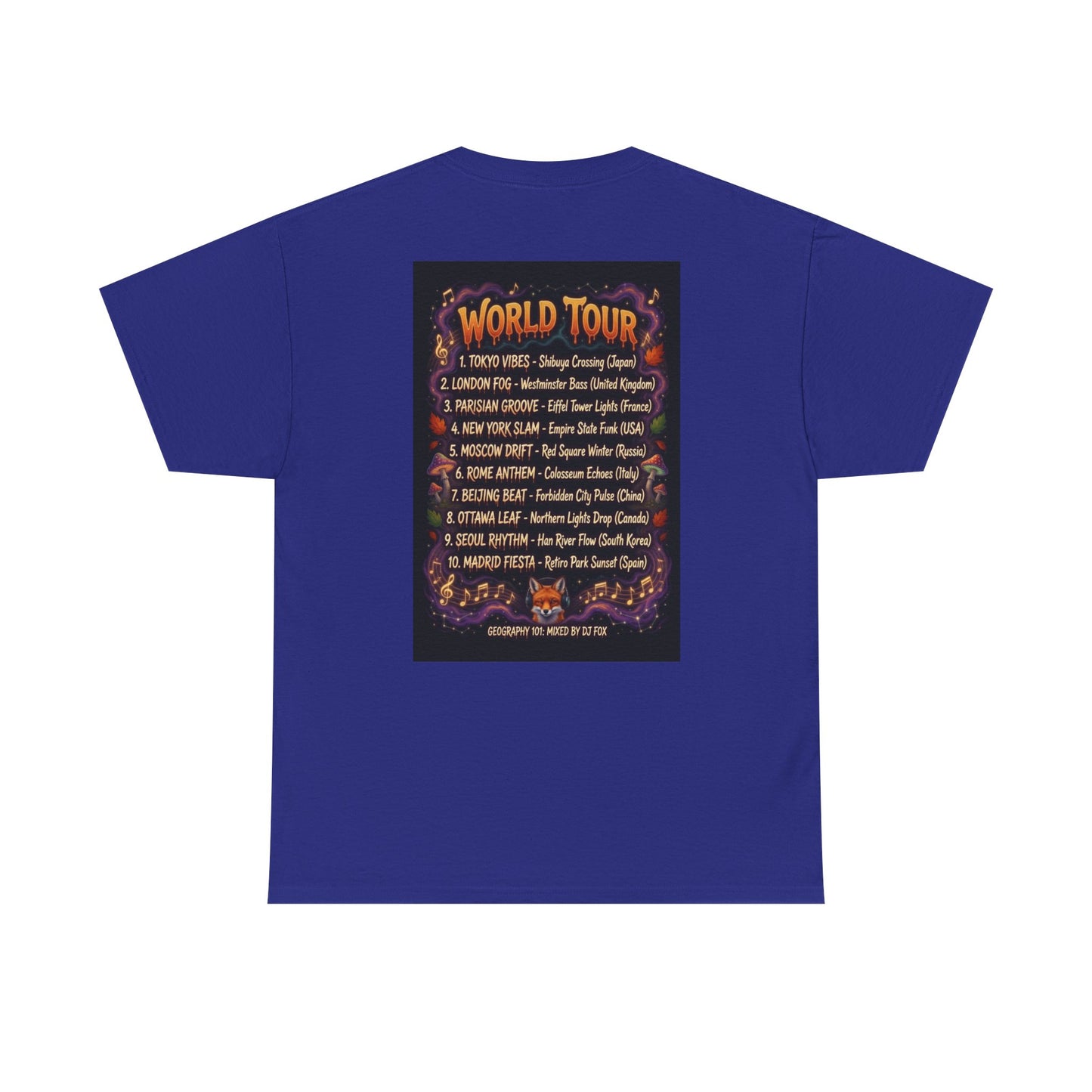 DJ Fox World Tour - Narciza T‑Shirt