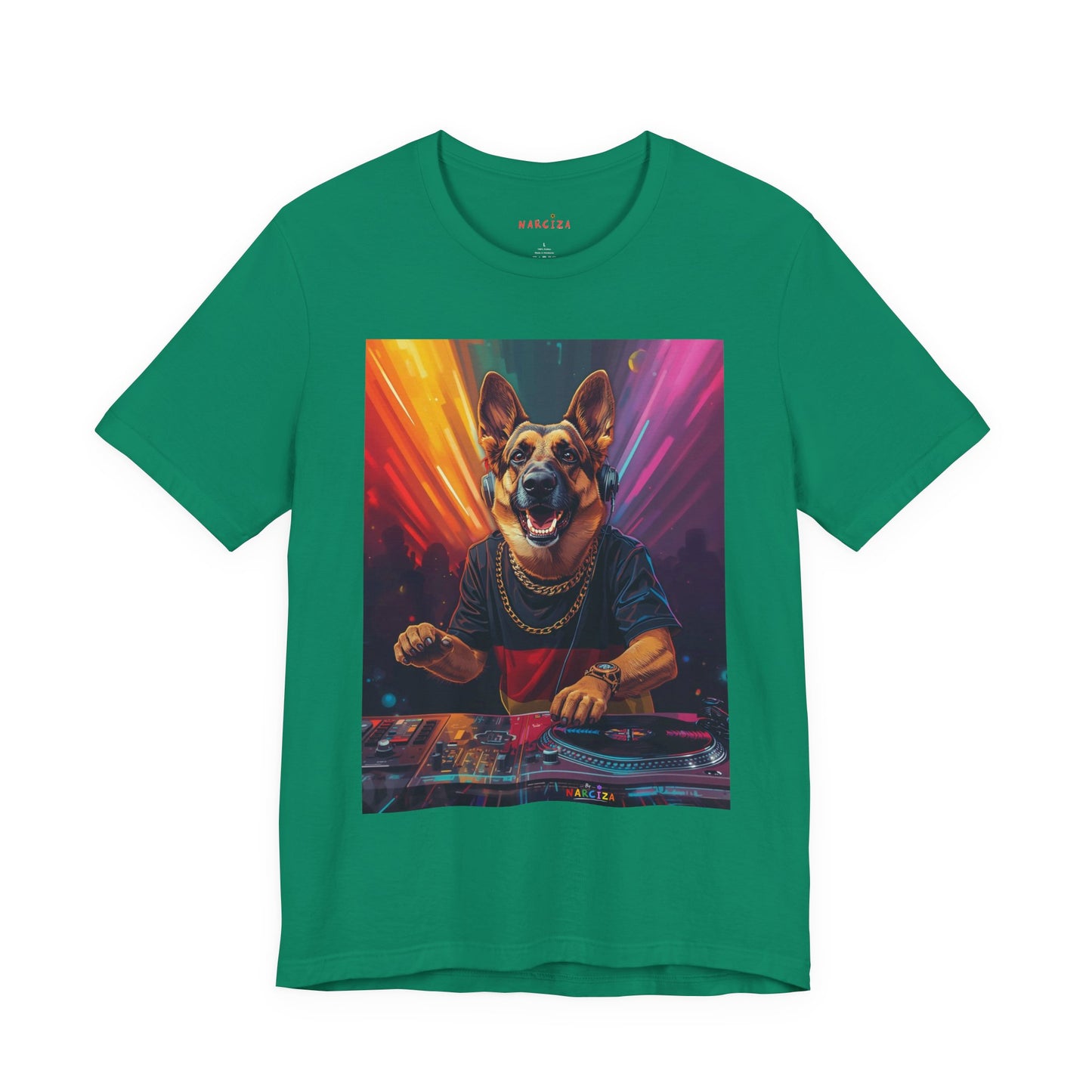 Neon Shepherd DJ - Narciza Unisex Tee