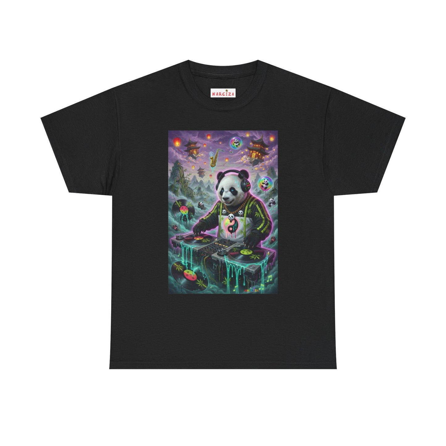 DJ Panda Wild Bamboo Tour —  Narciza Unisex T-Shirt