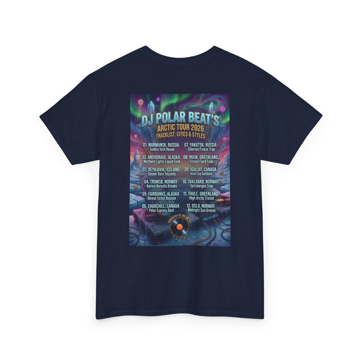 DJ Polar Beat Artic Tour — Narciza Unisex T-Shirt