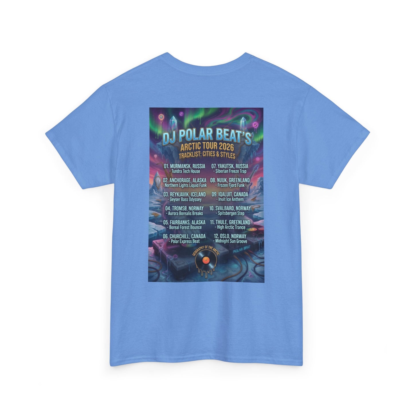 DJ Polar Beat Artic Tour — Narciza Unisex T-Shirt