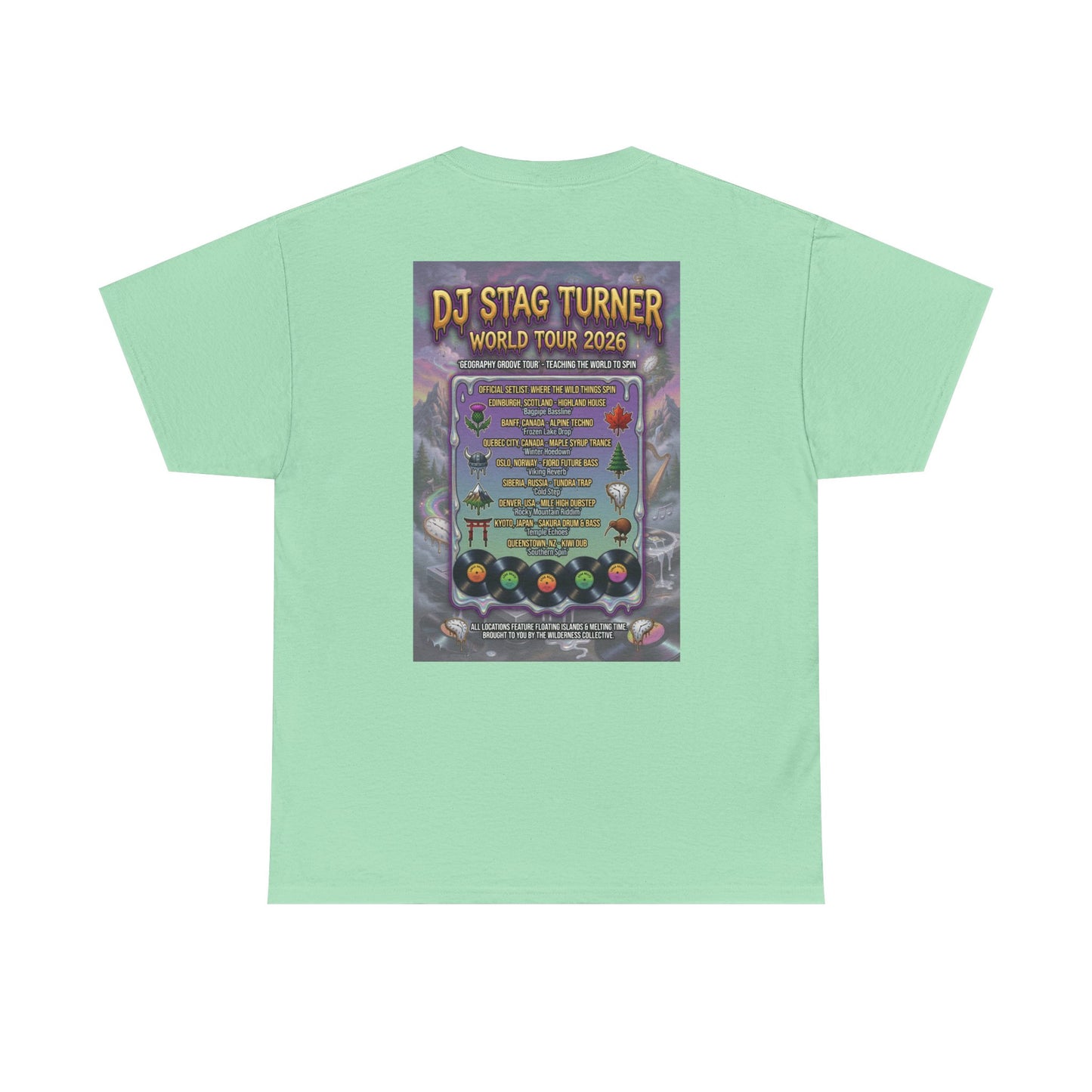 DJ Stag World Tour - Narciza Unisex T‑Shirt