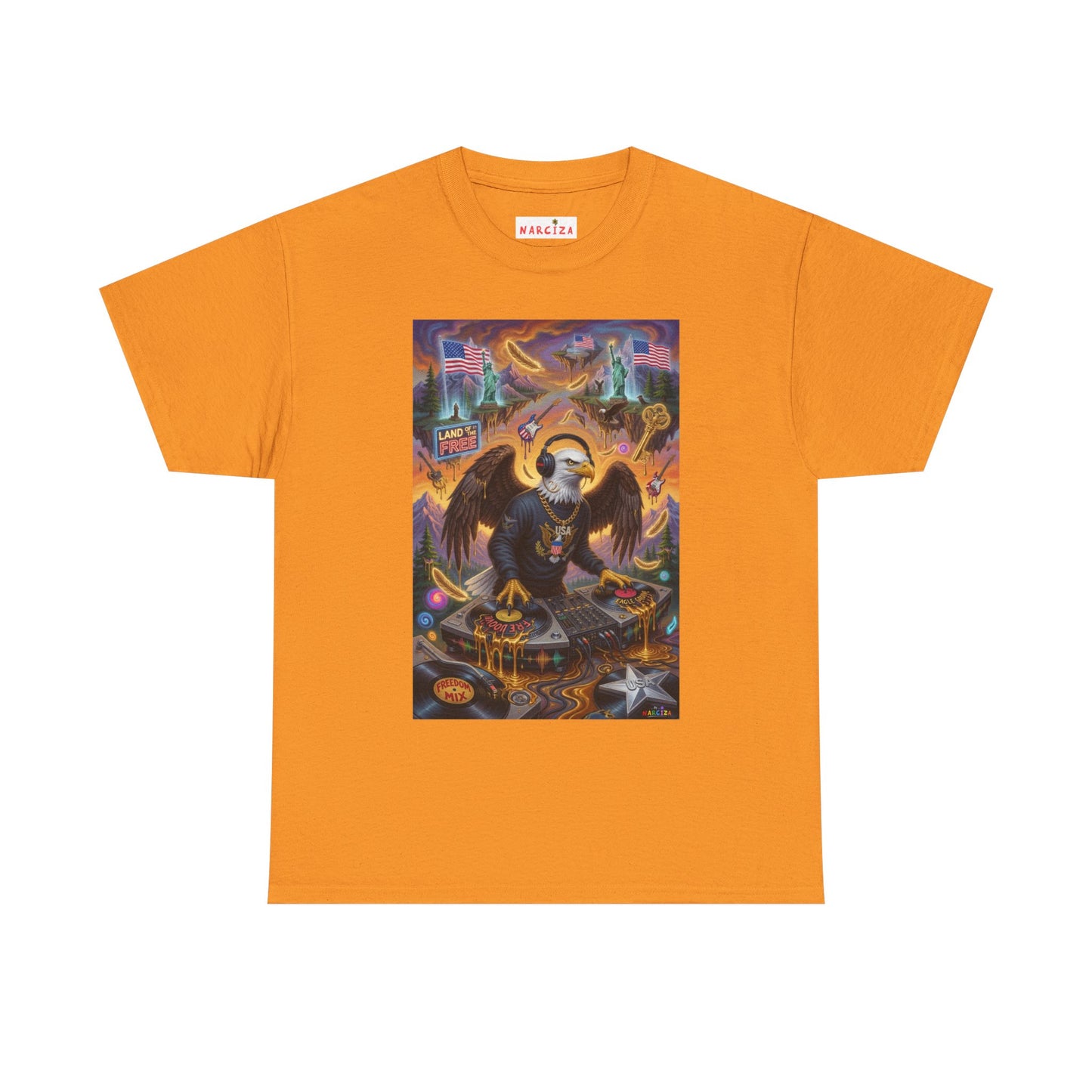 DJ Freedom Eagle World Tour - Narciza Unisex T-shirt