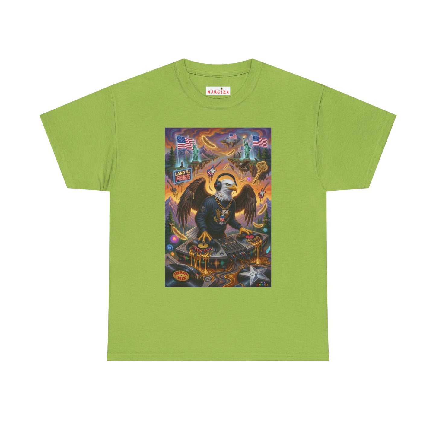 DJ Freedom Eagle World Tour - Narciza Unisex T-shirt