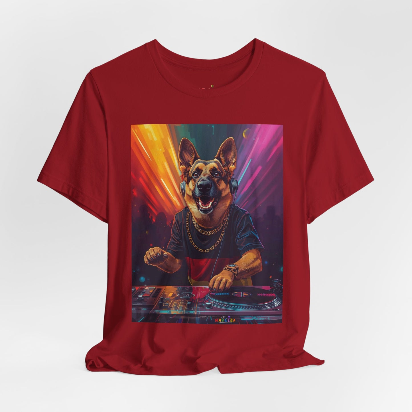 Neon Shepherd DJ - Narciza Unisex Tee