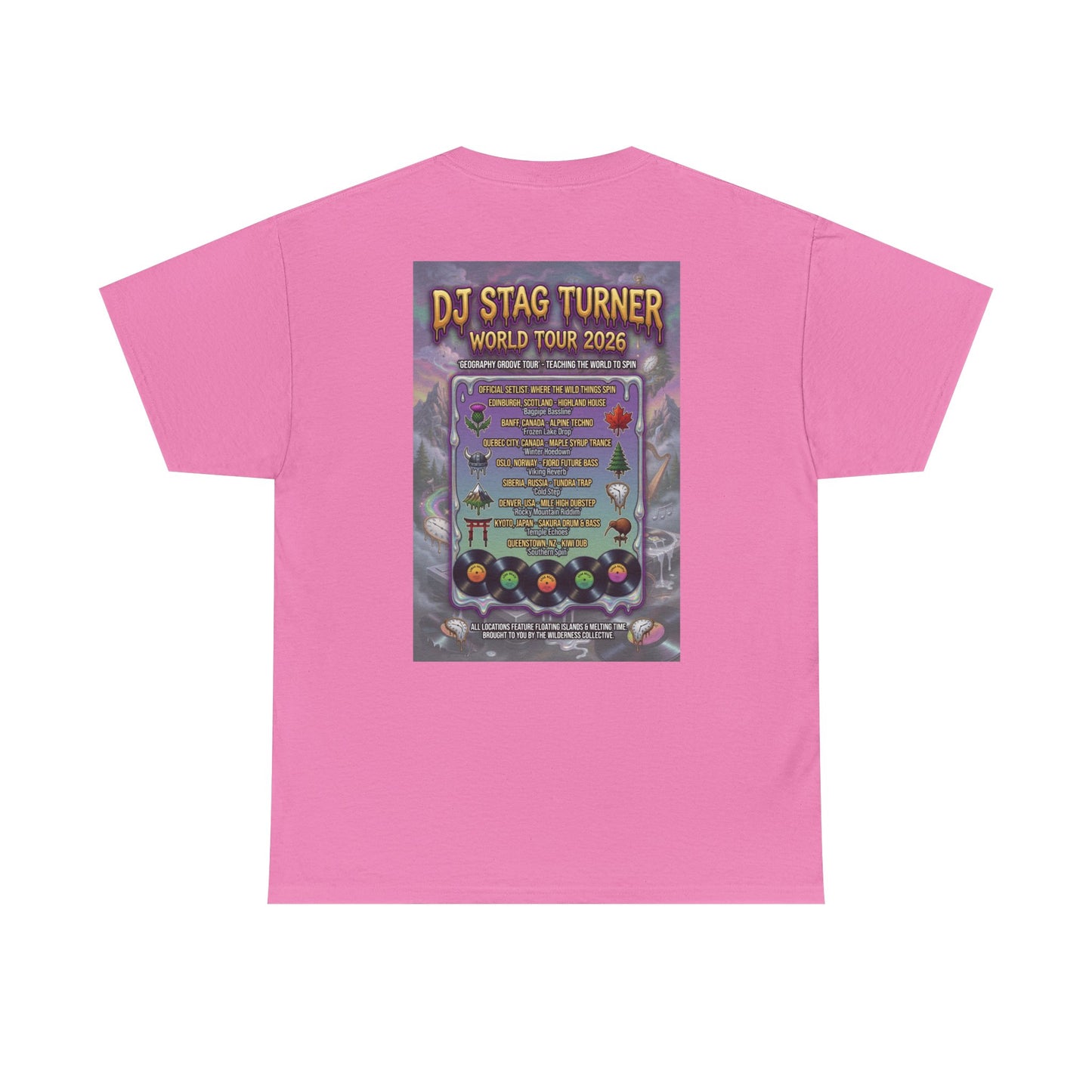 DJ Stag World Tour - Narciza Unisex T‑Shirt