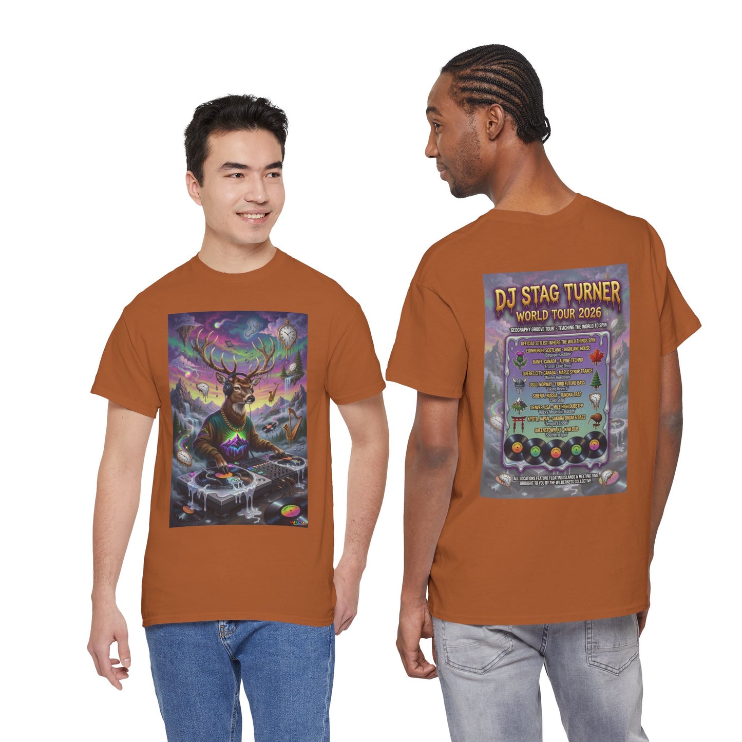 DJ Stag World Tour - Narciza Unisex T‑Shirt