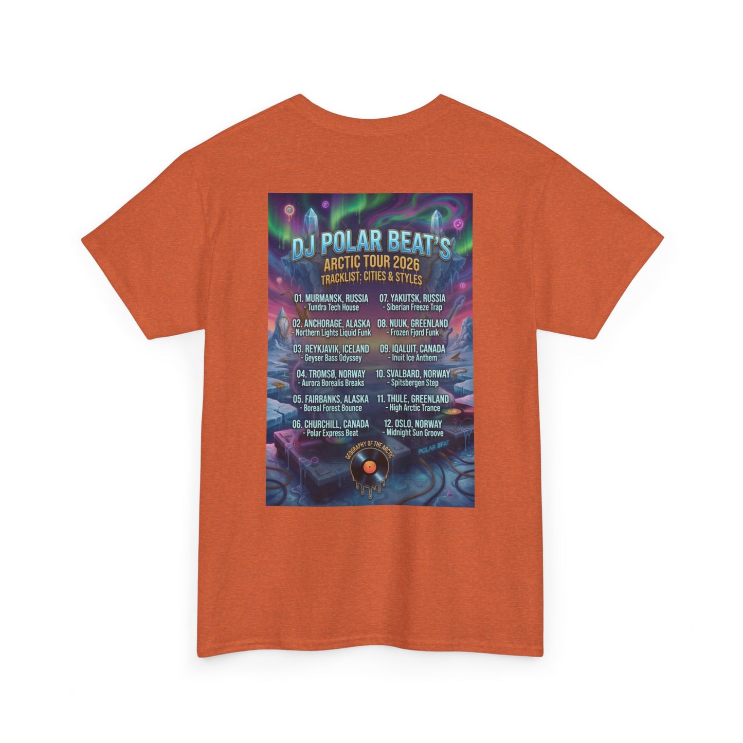 DJ Polar Beat Artic Tour — Narciza Unisex T-Shirt
