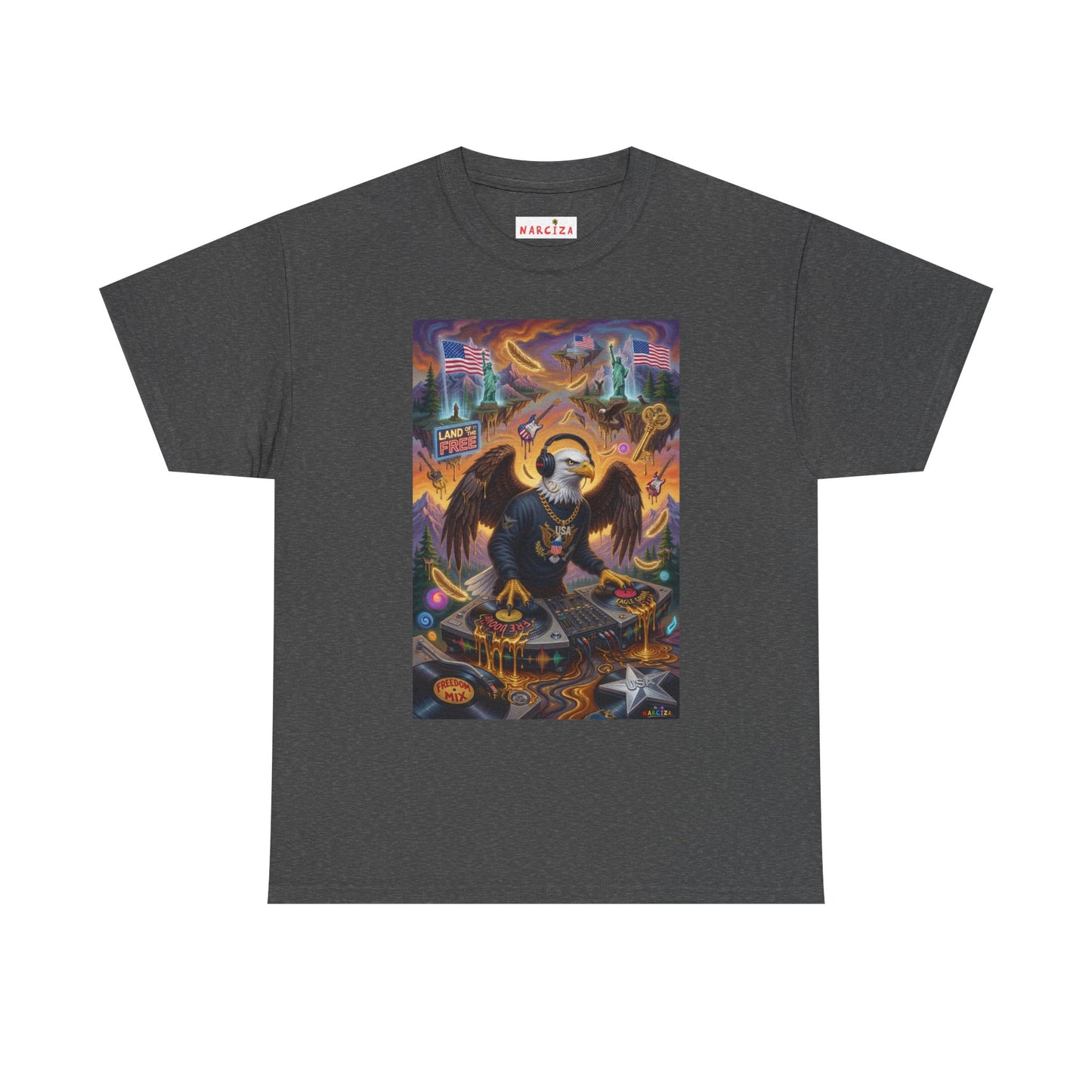 DJ Freedom Eagle World Tour - Narciza Unisex T-shirt