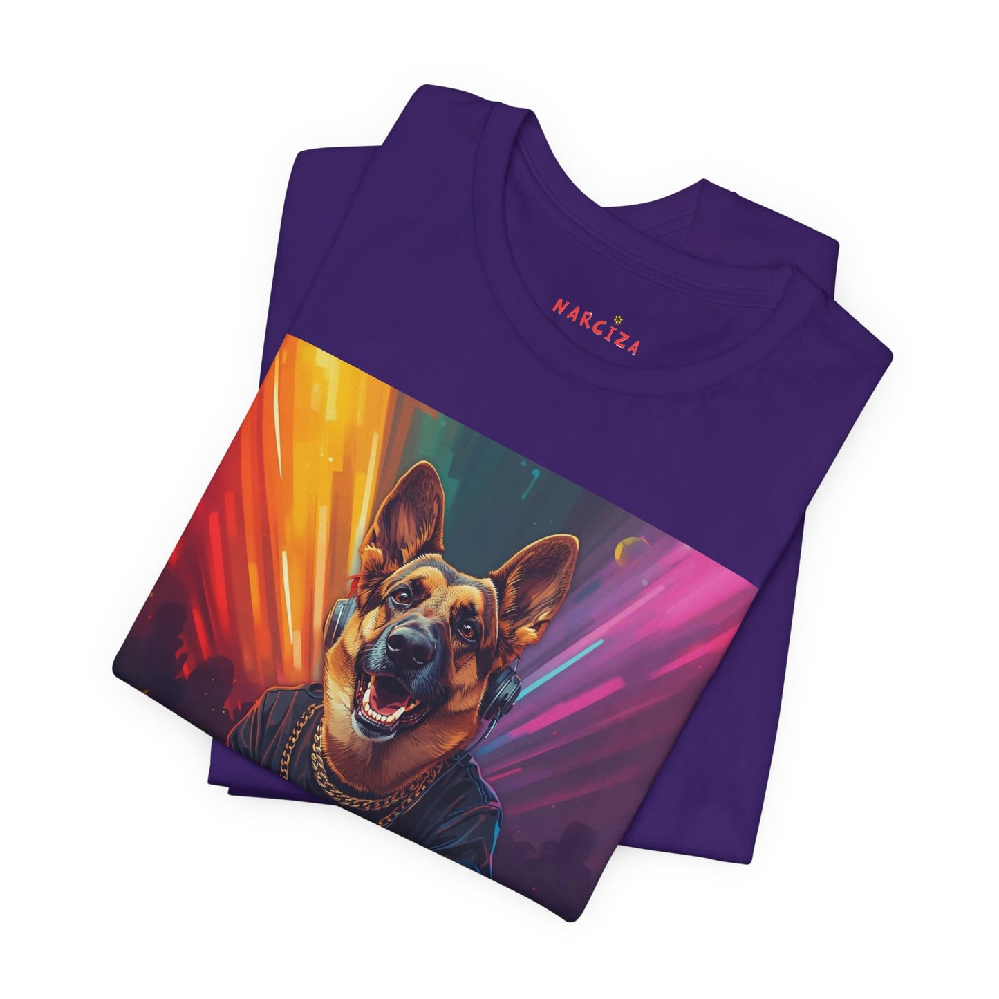 Neon Shepherd DJ - Narciza Unisex Tee