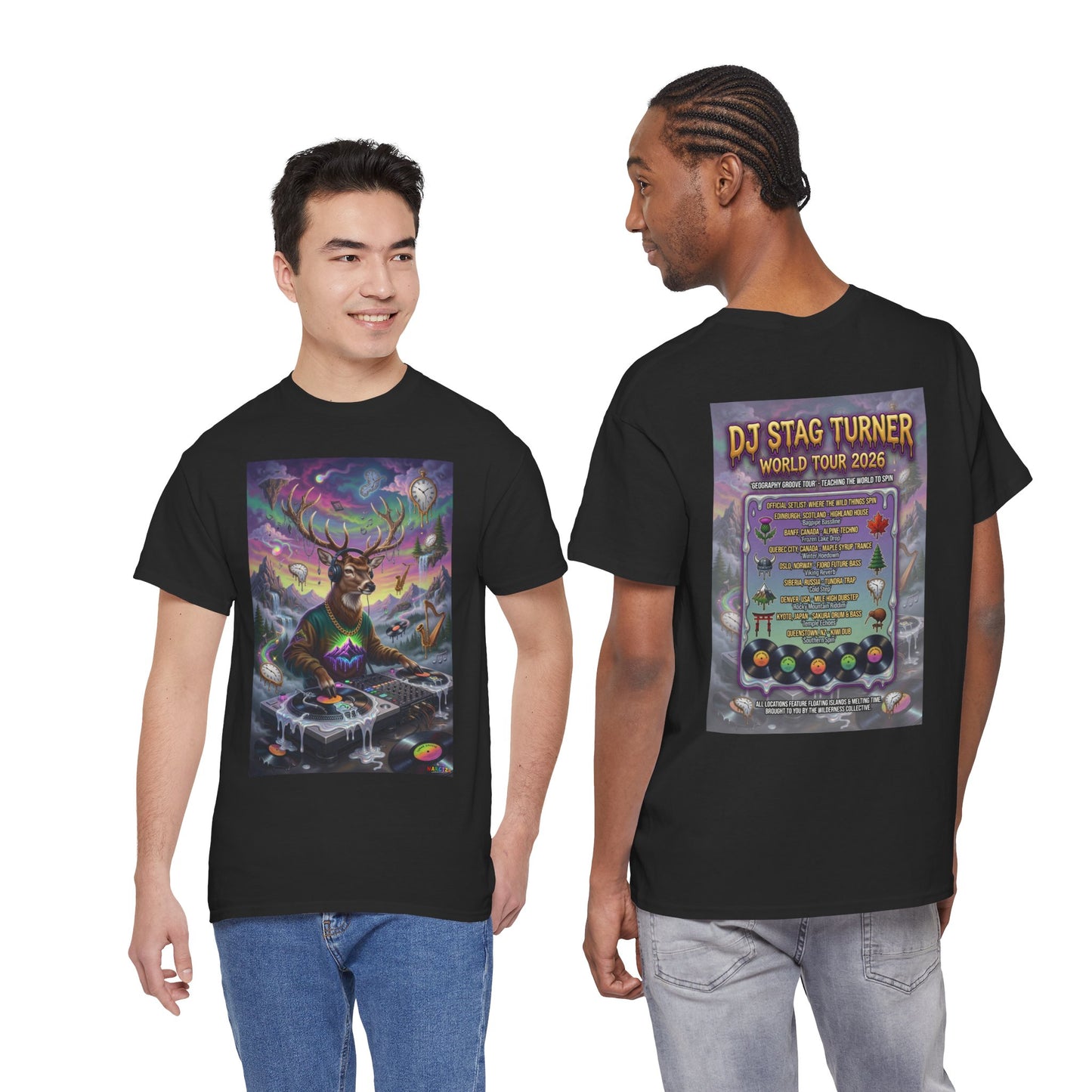 DJ Stag World Tour - Narciza Unisex T‑Shirt