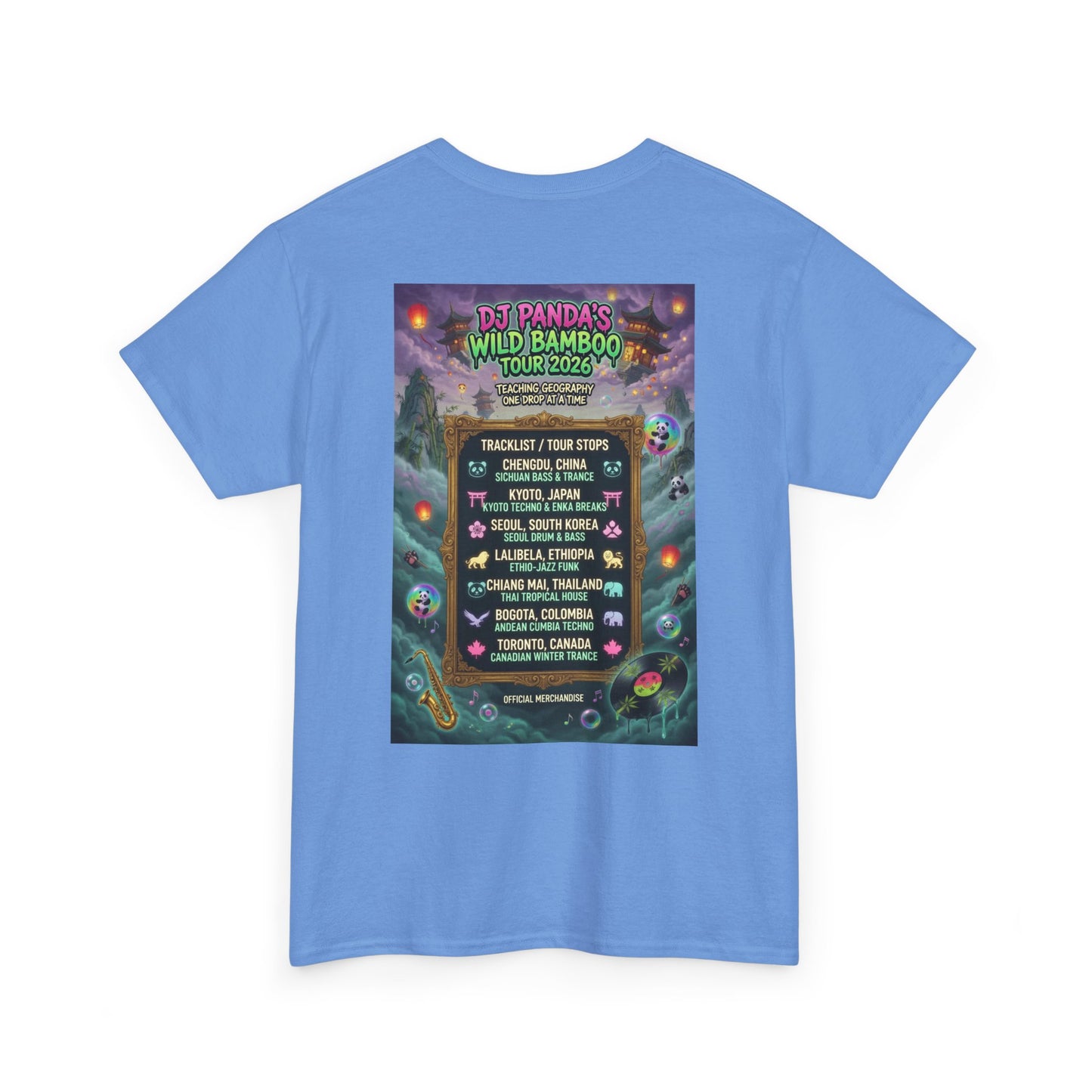 DJ Panda Wild Bamboo Tour —  Narciza Unisex T-Shirt