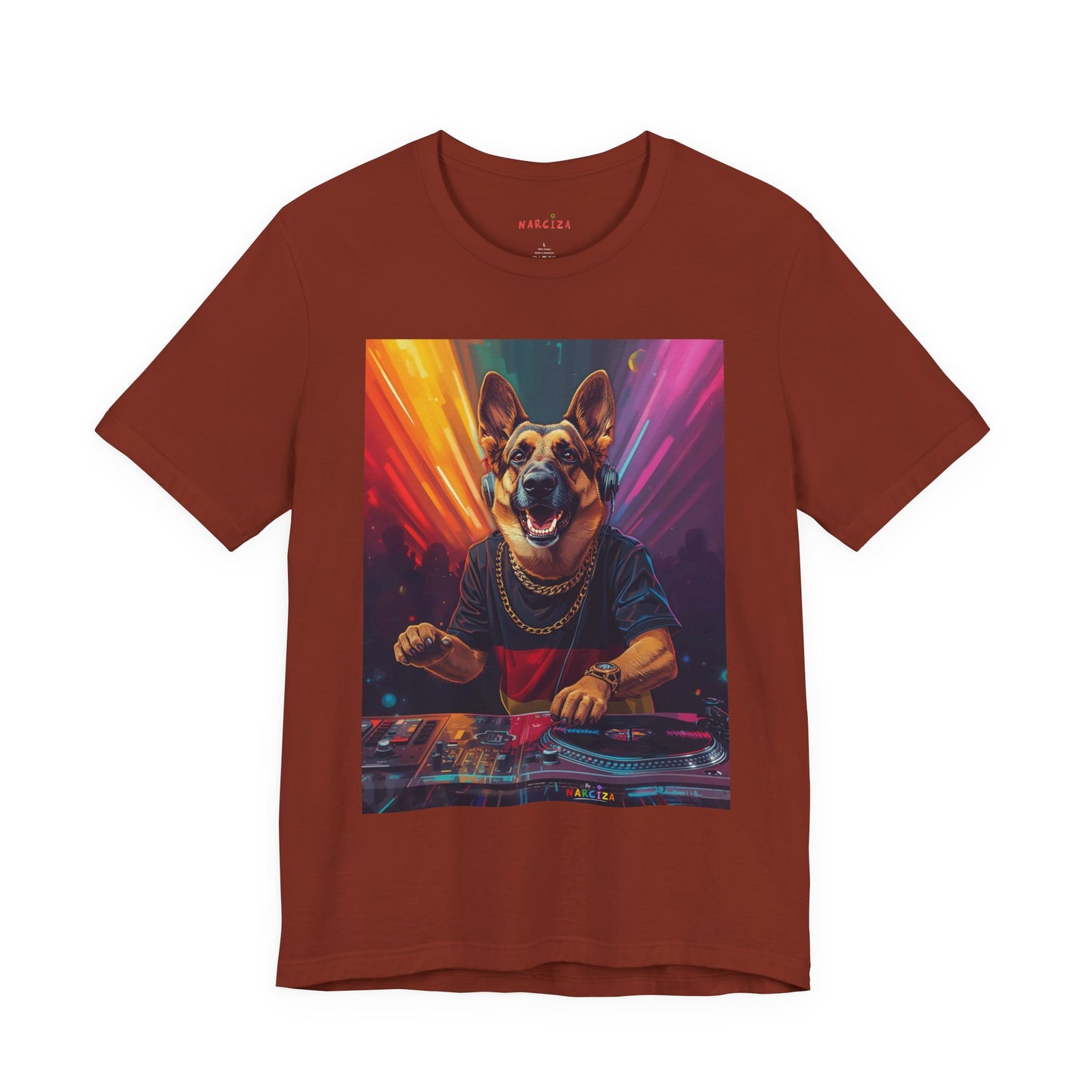Neon Shepherd DJ - Narciza Unisex Tee
