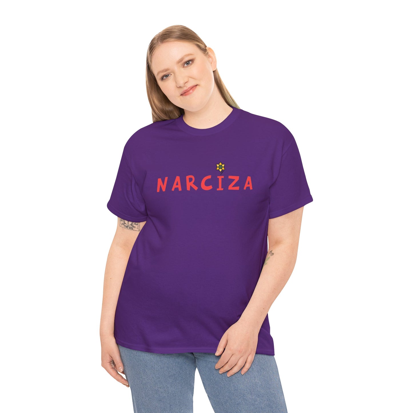 Narciza — White Angel Wings Graphic Tee
