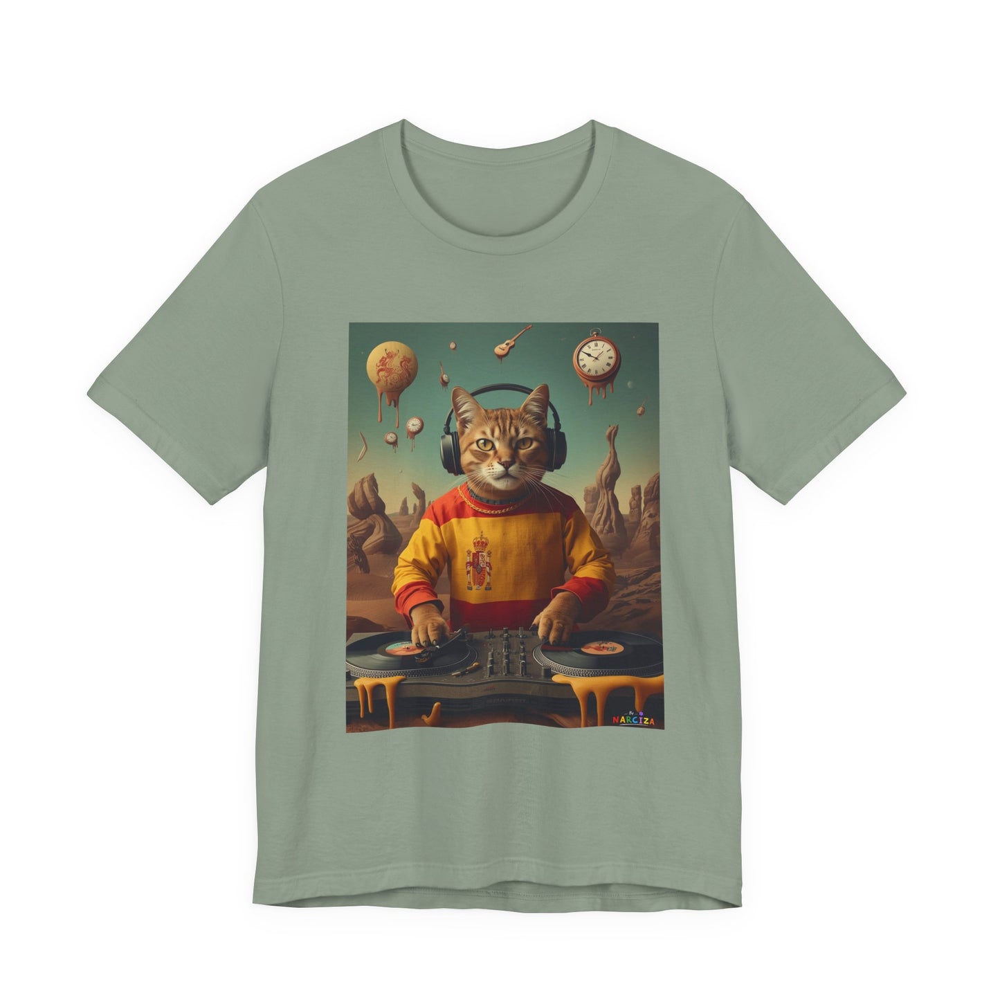 Copy of DJ Gato Surreal - Narciza Unisex T-Shirt - no back design like others