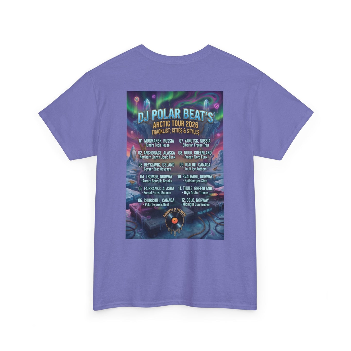 DJ Polar Beat Artic Tour — Narciza Unisex T-Shirt