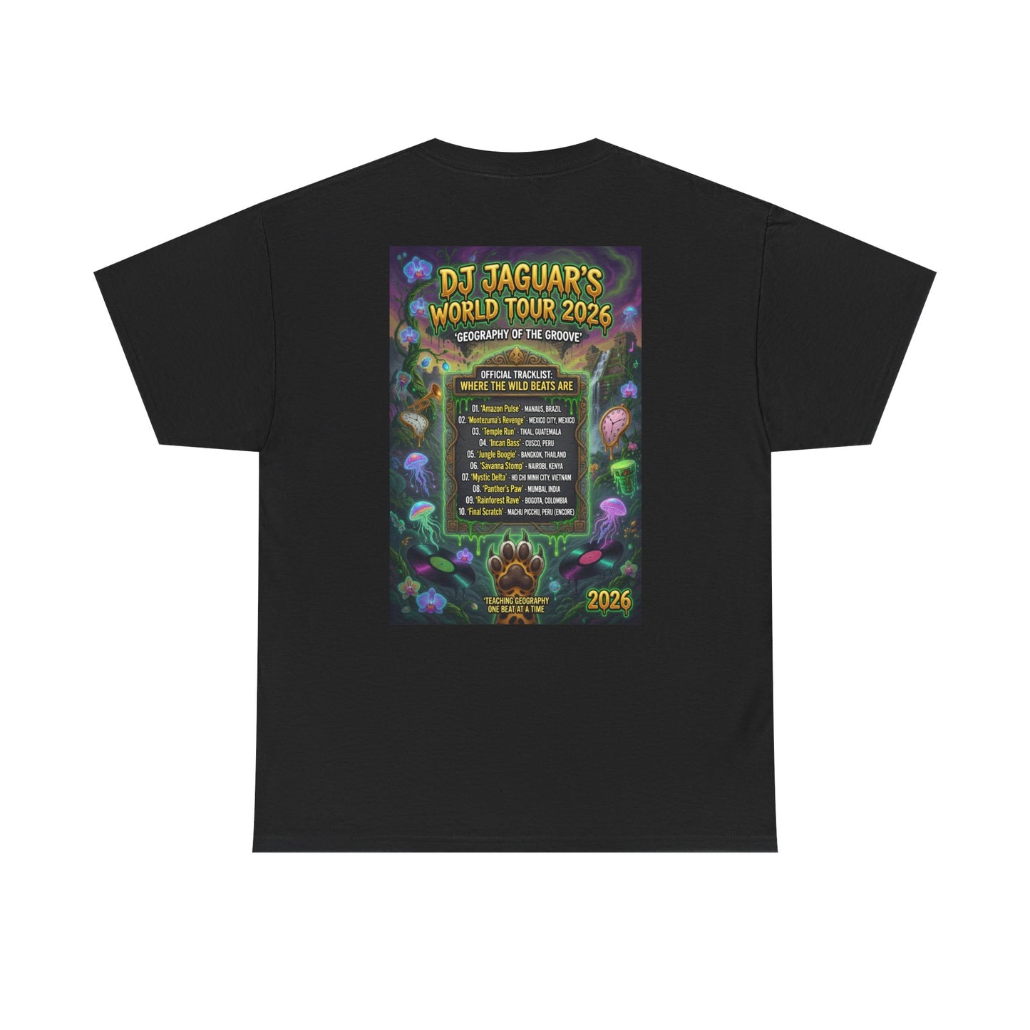 DJ Jaguar World Tour - Narciza Unisex T‑Shirt