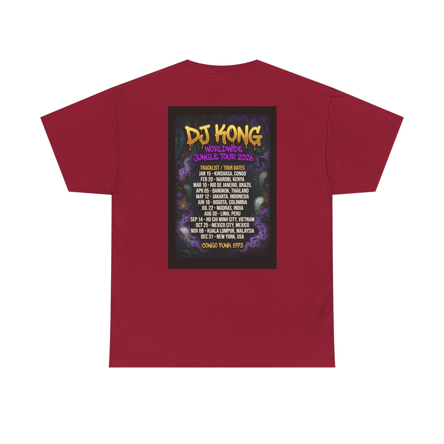 DJ Kong  World Tour Jungle Vibes  — Narciza Unisex T-shirt