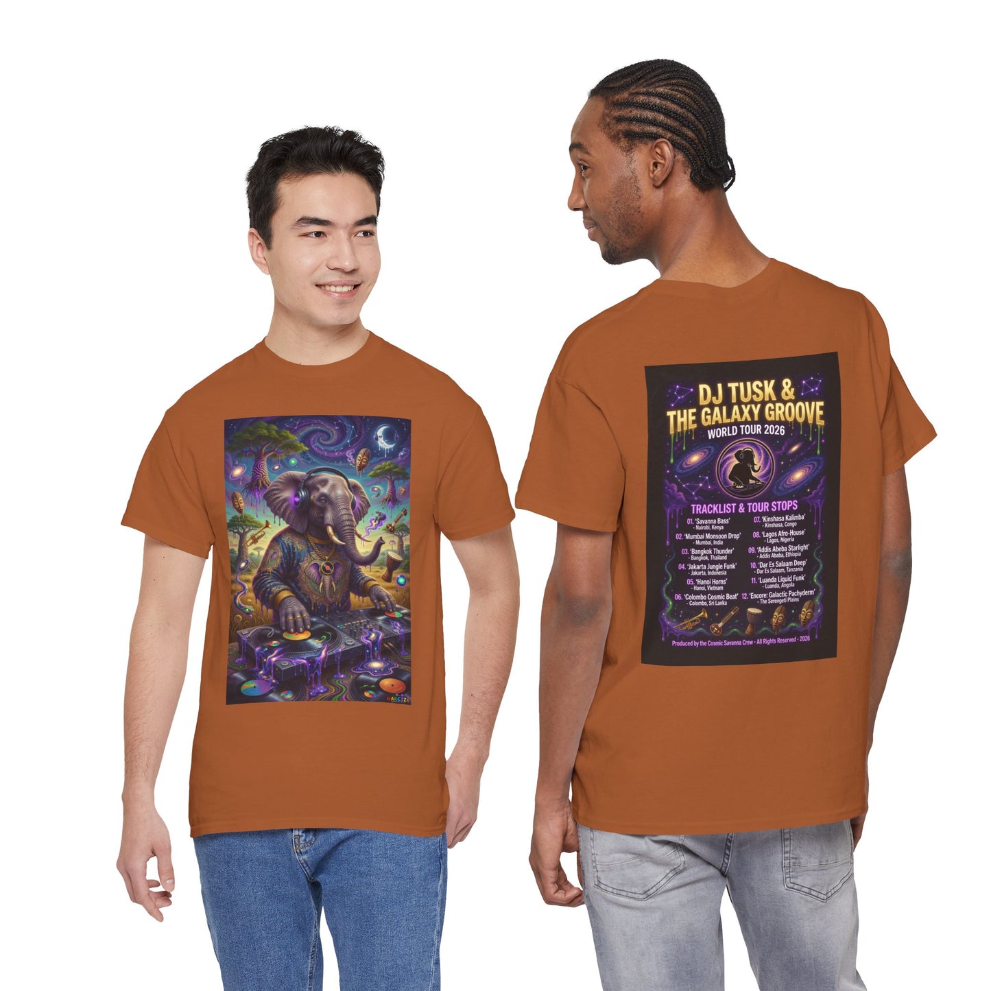 DJ Tusk World Tour  — Narciza Unisex T-shirt