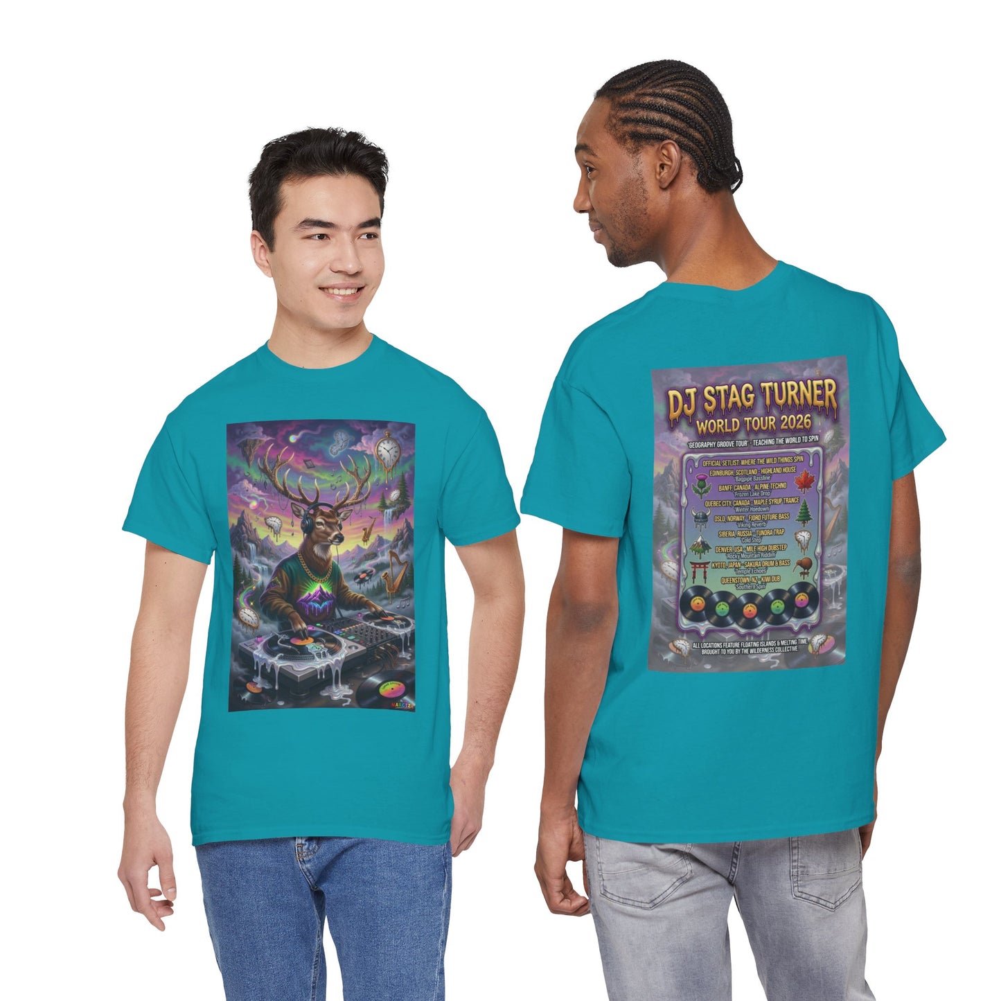 DJ Stag World Tour - Narciza Unisex T‑Shirt