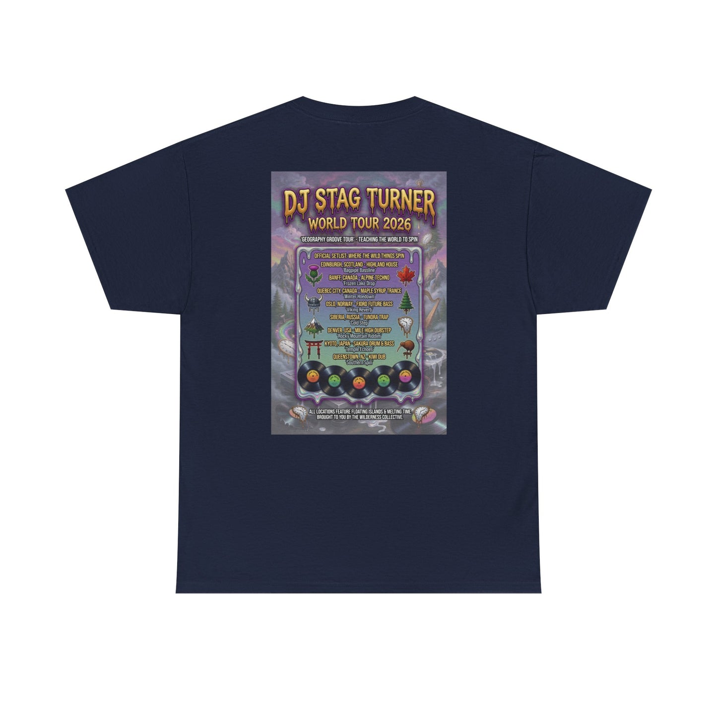 DJ Stag World Tour - Narciza Unisex T‑Shirt