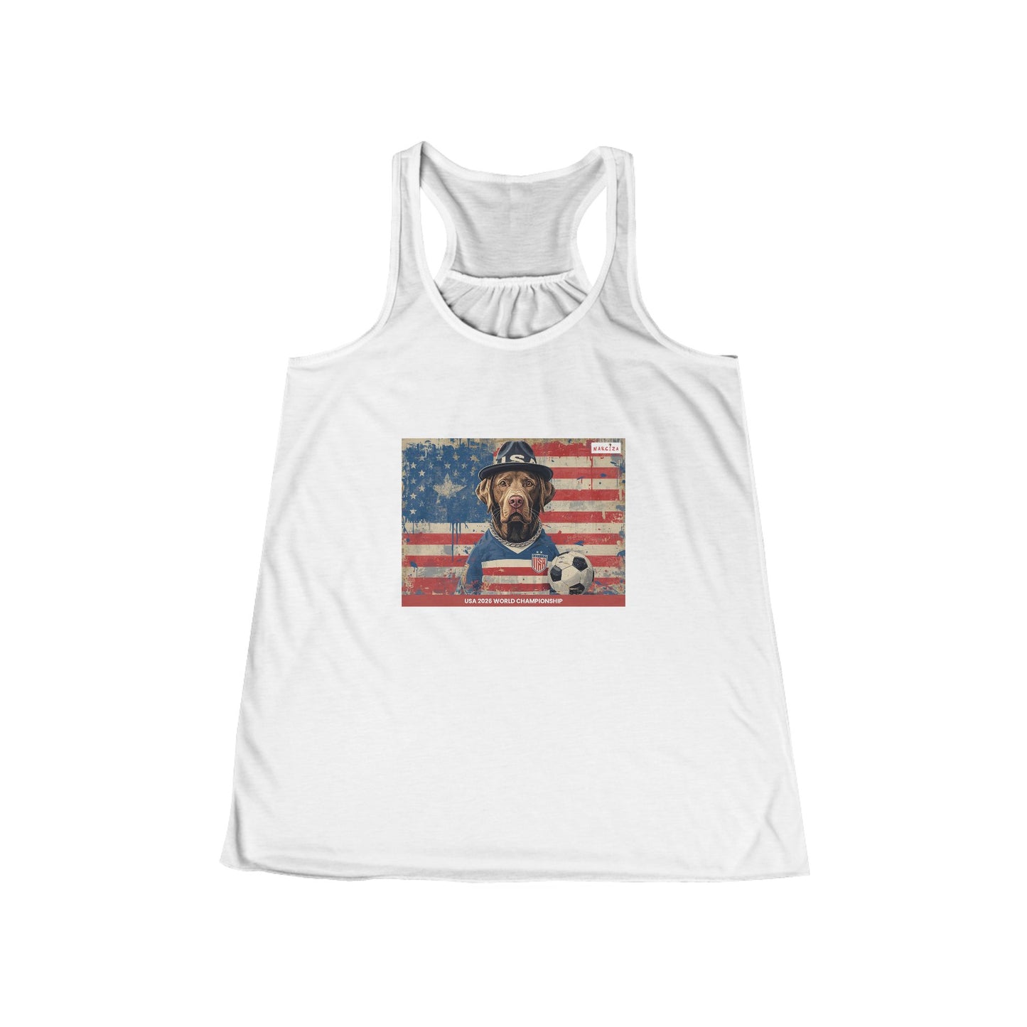 USA 2026 World Championship Women Racerback Tank Top