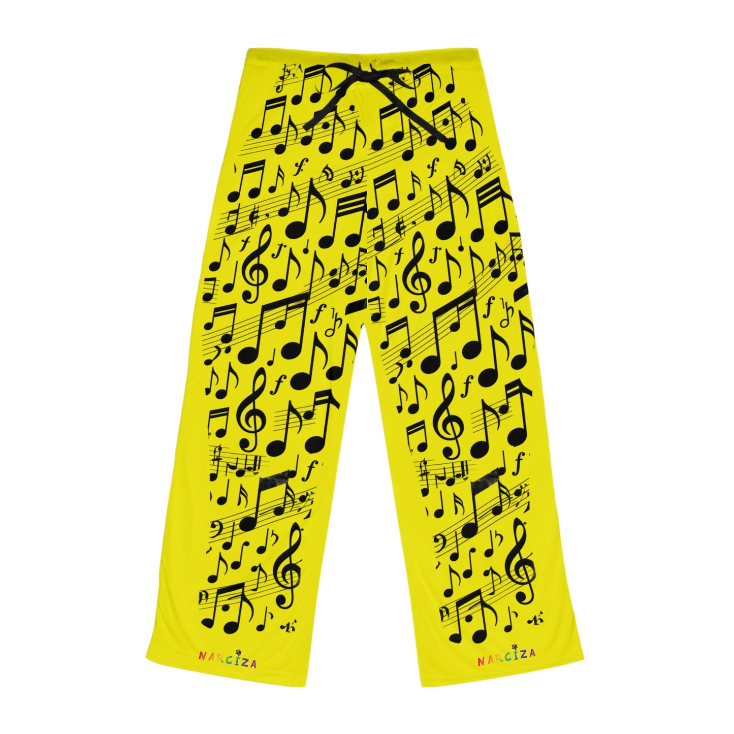 Narciza Music Notes —  Musical Yellow Sweatpants