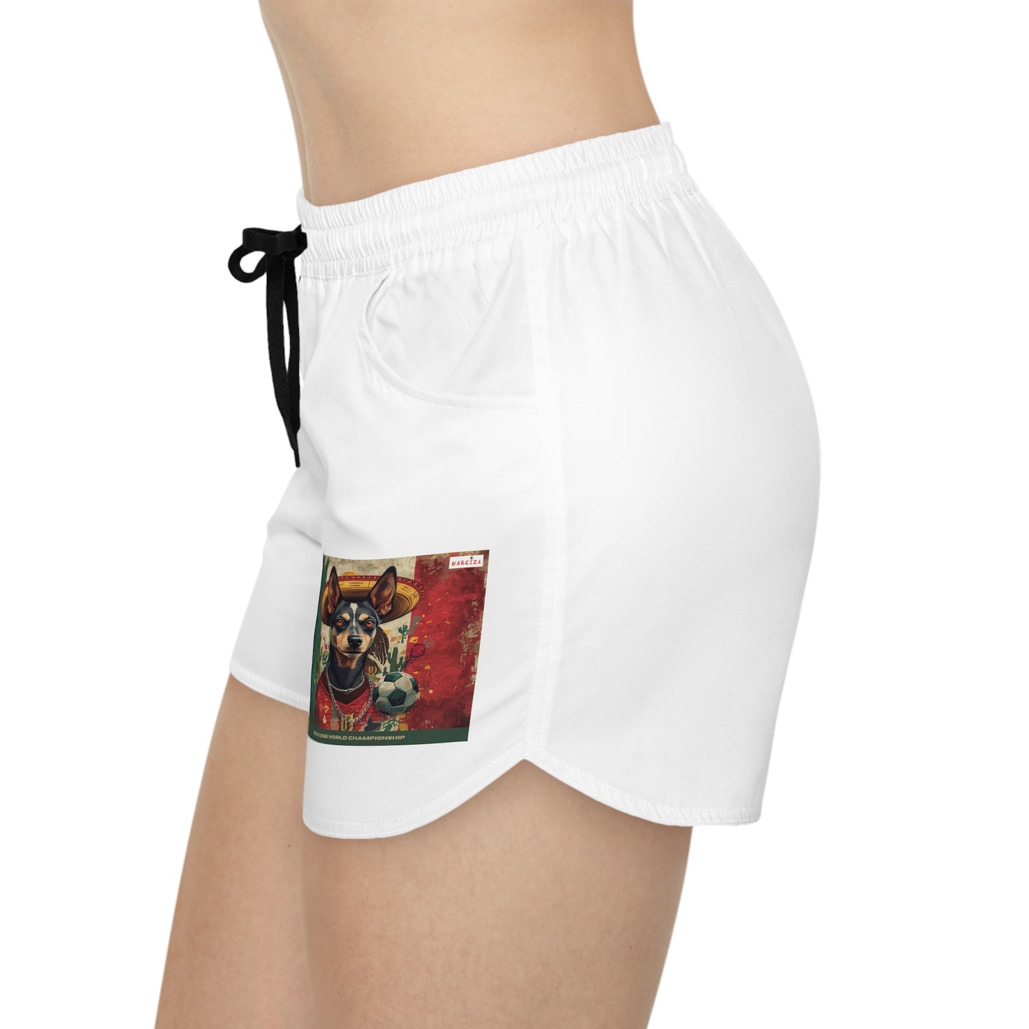 Mexico 2026 World Championship Women's White Shorts