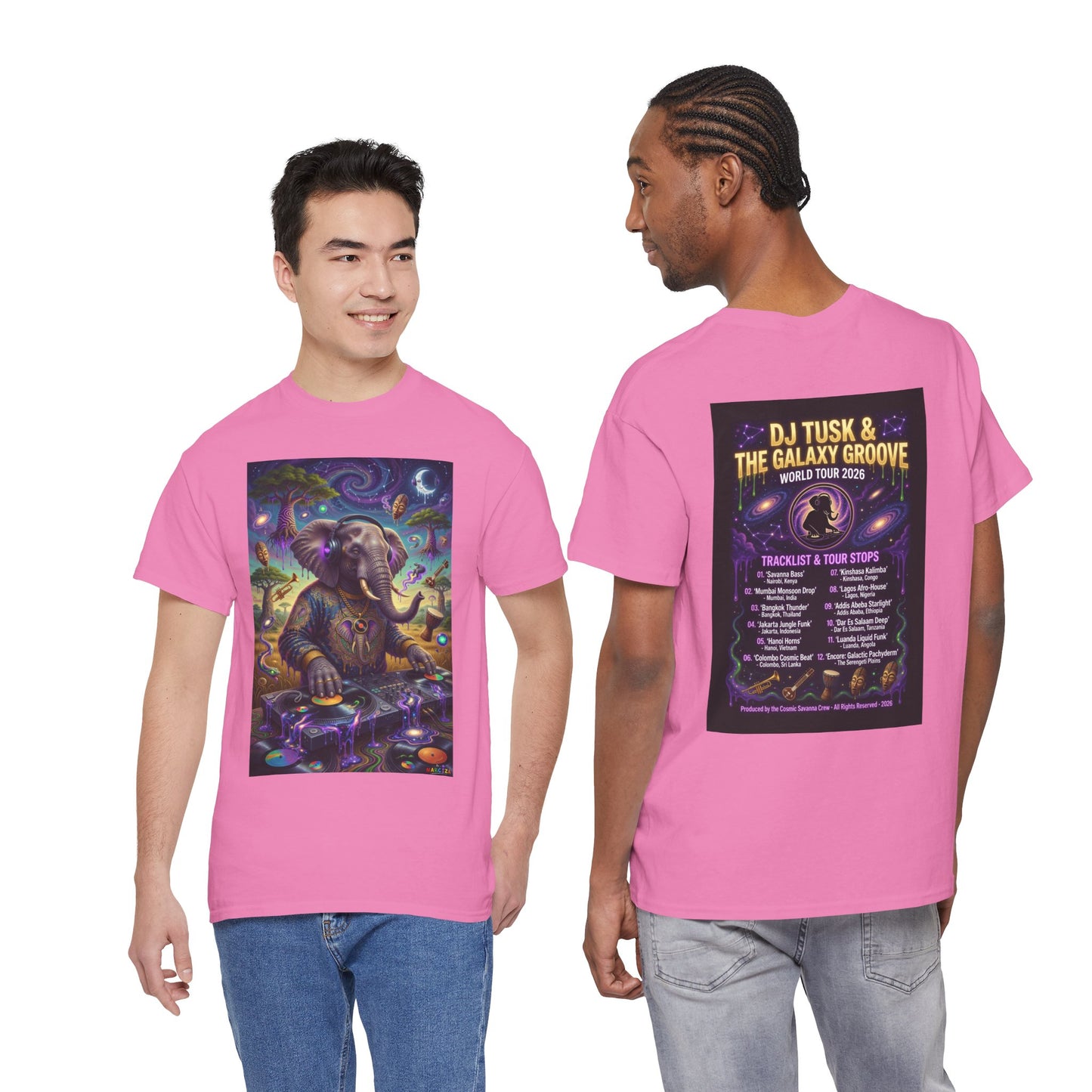 DJ Tusk World Tour  — Narciza Unisex T-shirt