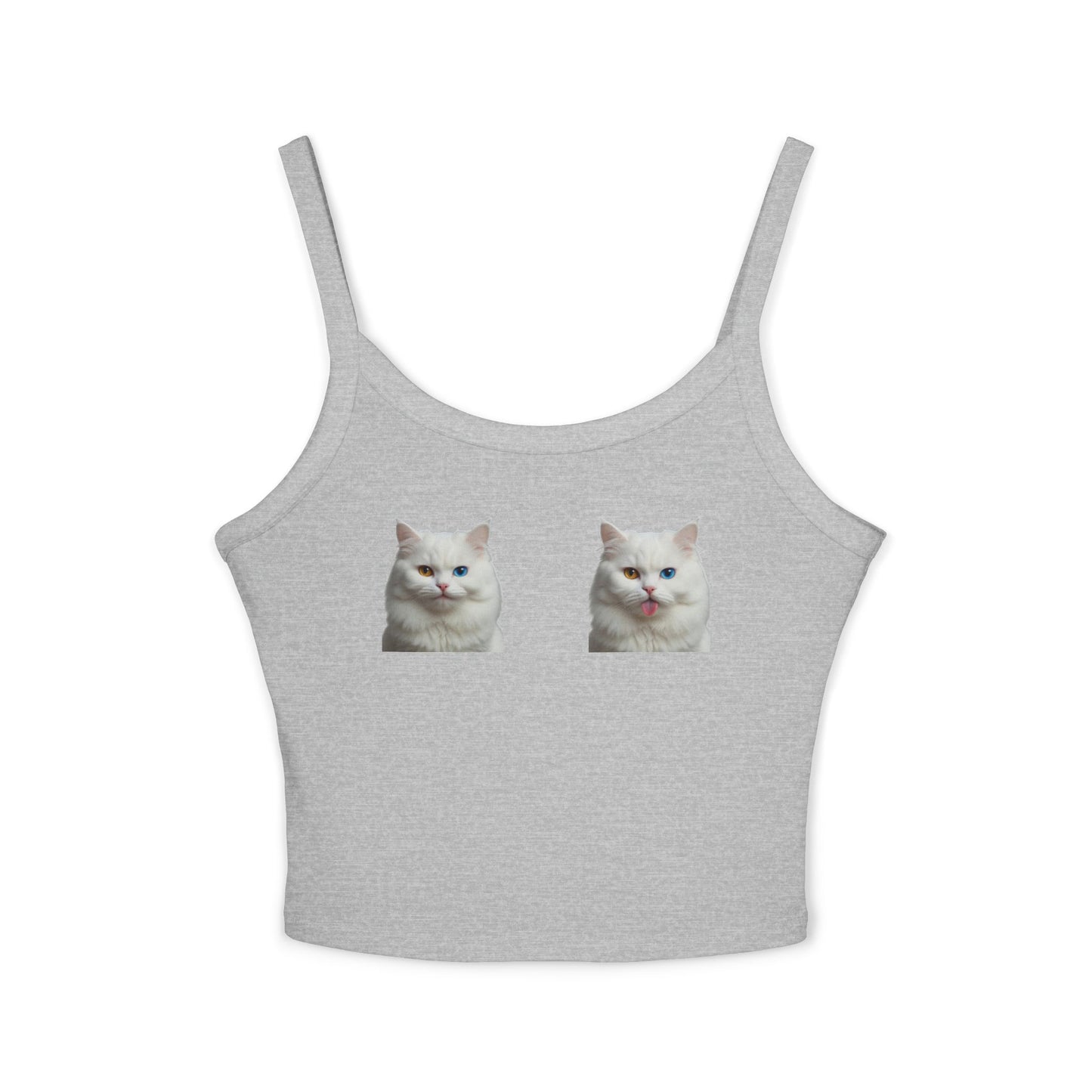Two Moods Cat - Narciza Spaghetti Strap Tank Top