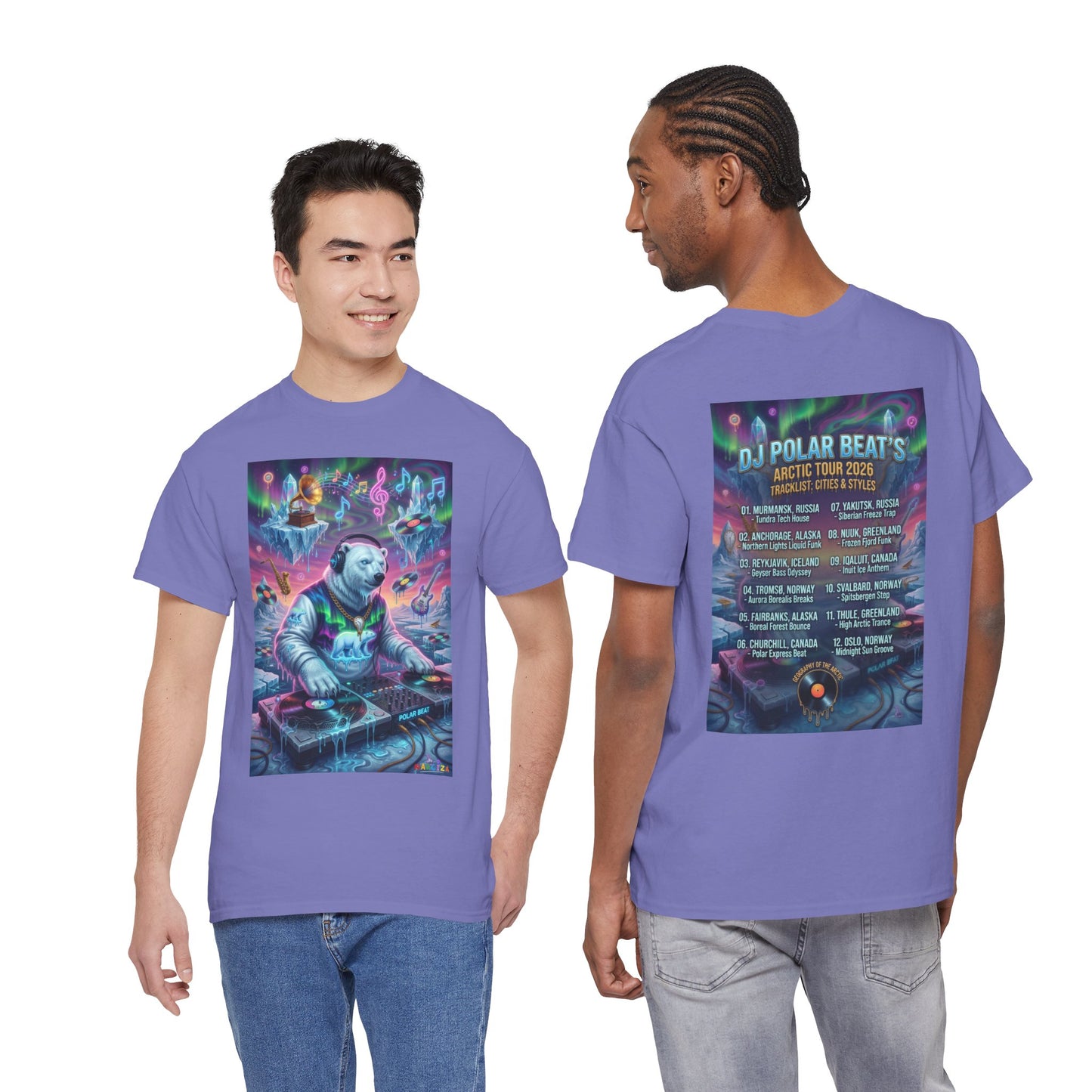DJ Polar Beat Artic Tour — Narciza Unisex T-Shirt