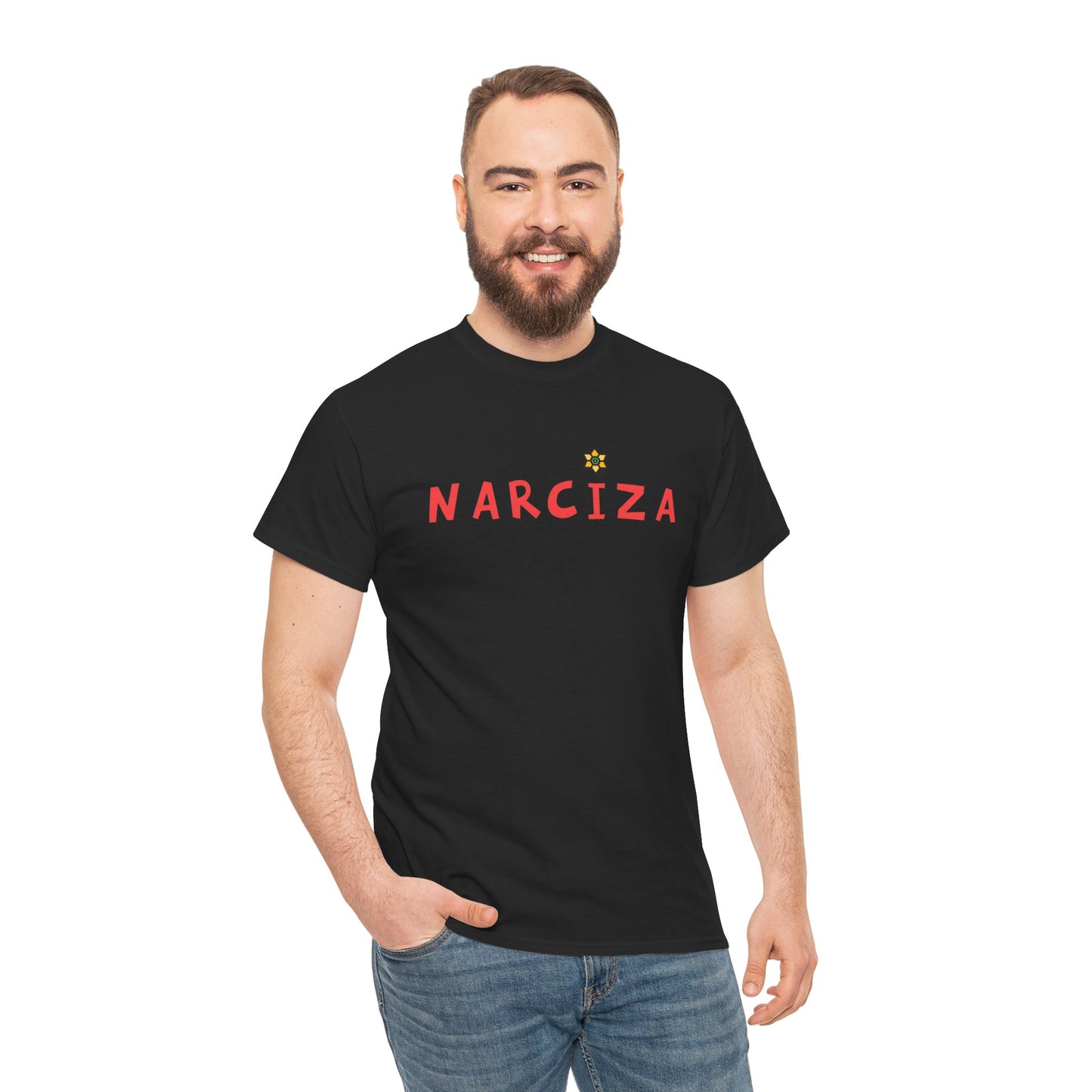 Narciza — White Angel Wings Graphic Tee