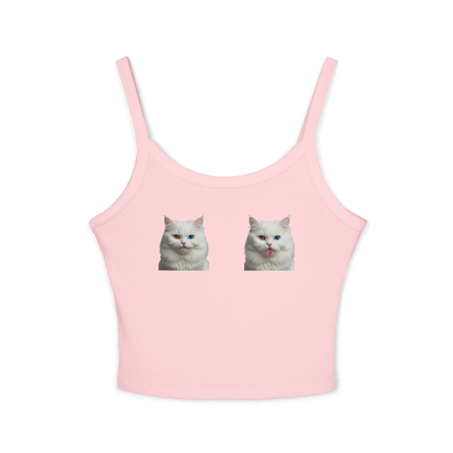 Two Moods Cat - Narciza Spaghetti Strap Tank Top