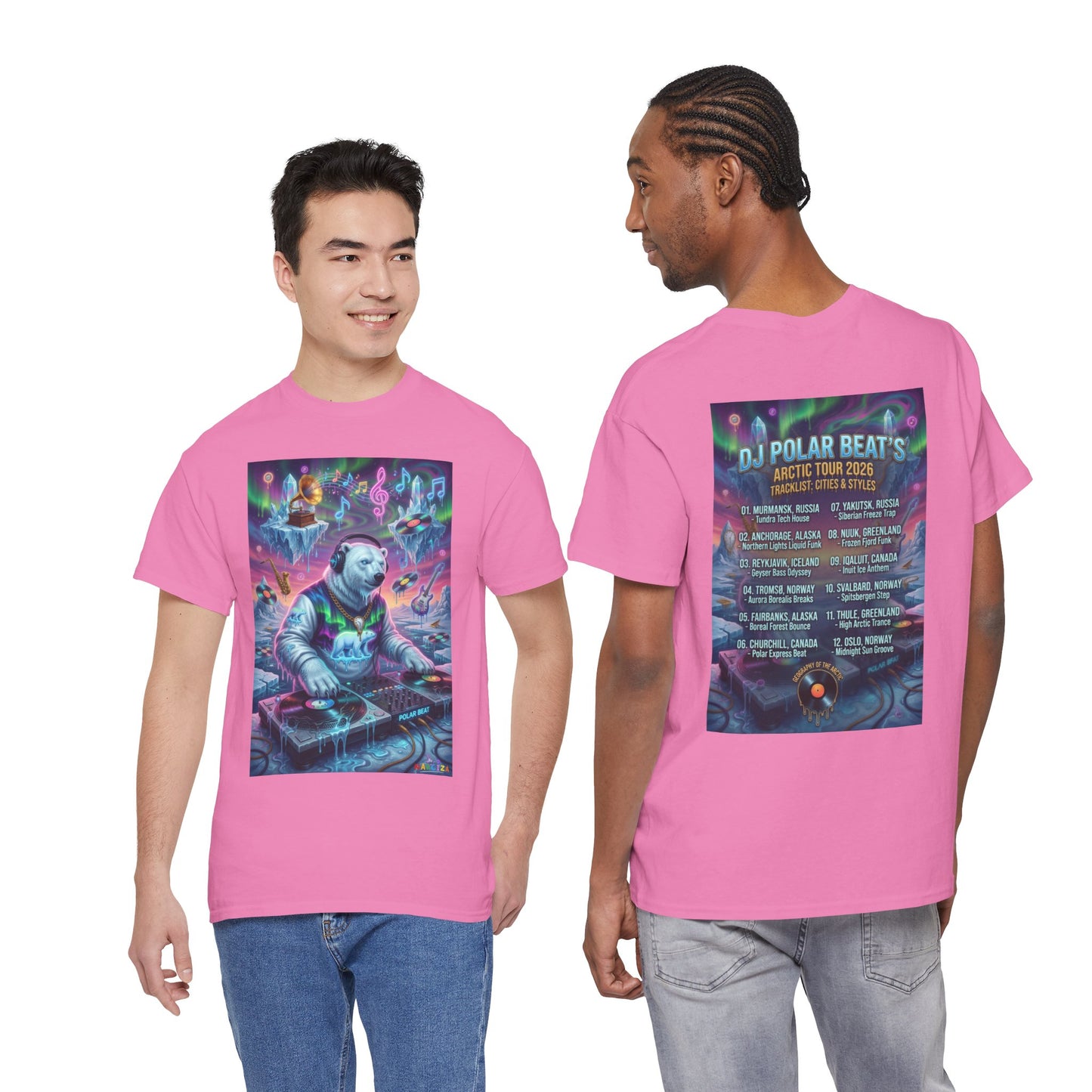 DJ Polar Beat Artic Tour — Narciza Unisex T-Shirt