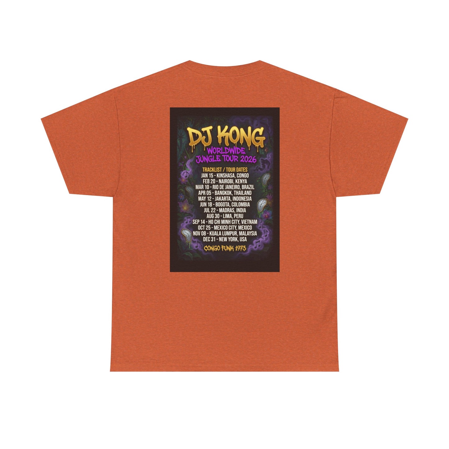DJ Kong  World Tour Jungle Vibes  — Narciza Unisex T-shirt